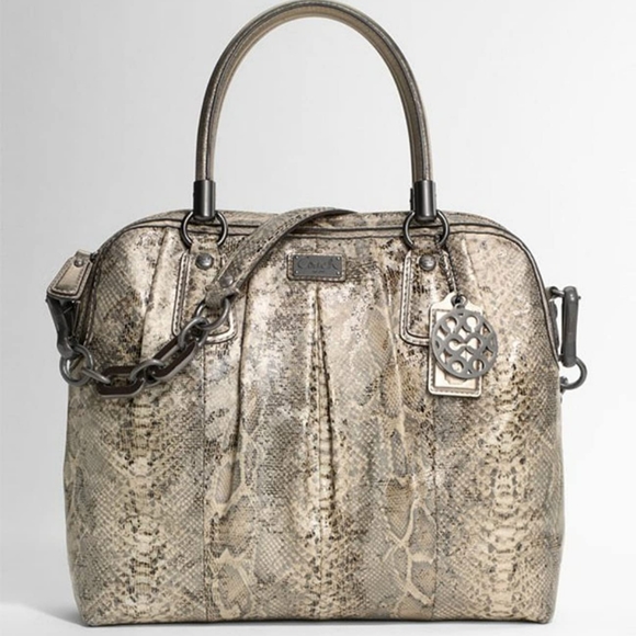 Coach python bag - Picture 1 of 8